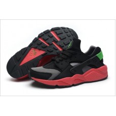 Nike Air Huarache черные с красным